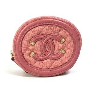 CHANEL Pink Wallet
